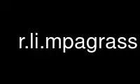 Run r.li.mpagrass in OnWorks free hosting provider over Ubuntu Online, Fedora Online, Windows online emulator or MAC OS online emulator