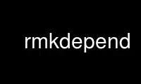 Запустите rmkdepend в бесплатном хостинг-провайдере OnWorks через Ubuntu Online, Fedora Online, онлайн-эмулятор Windows или онлайн-эмулятор MAC OS