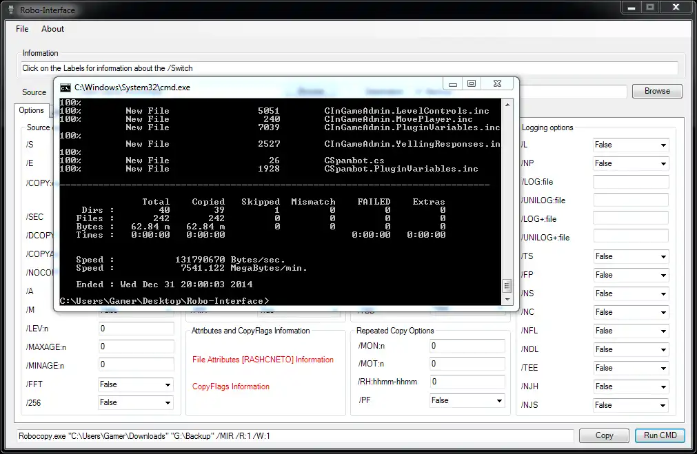 Download web tool or web app Robo-Interface