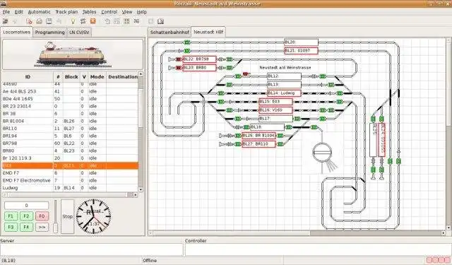 Download web tool or web app Rocrail Model Railroad Control System