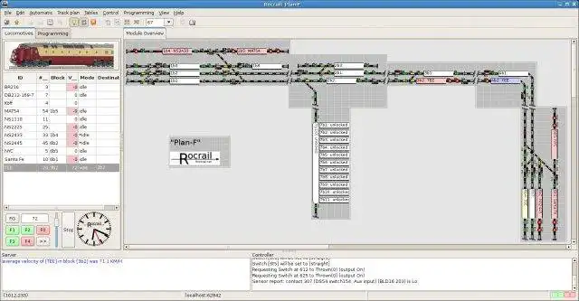 Download web tool or web app Rocrail Model Railroad Control System to run in Windows online over Linux online