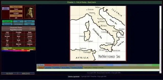 Download web tool or web app Roman Senate Simulator to run in Linux online