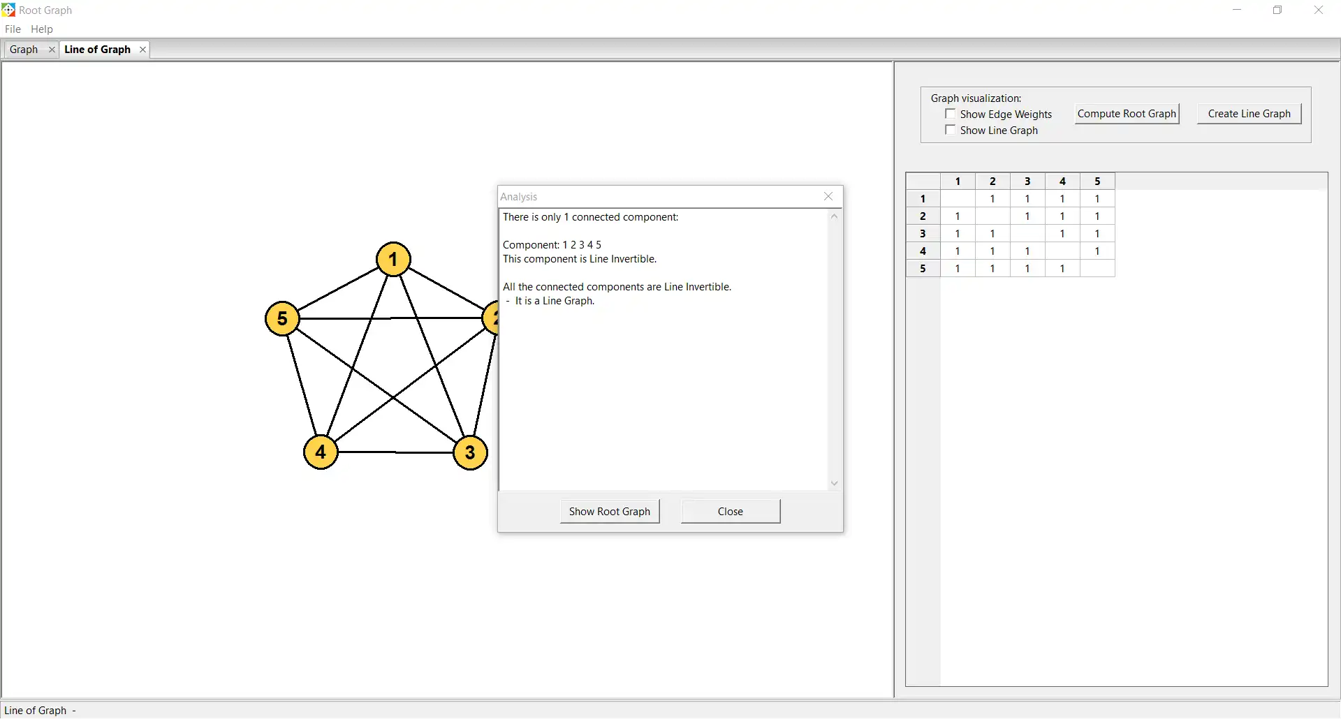 下载 Web 工具或 Web 应用程序 RootGraph