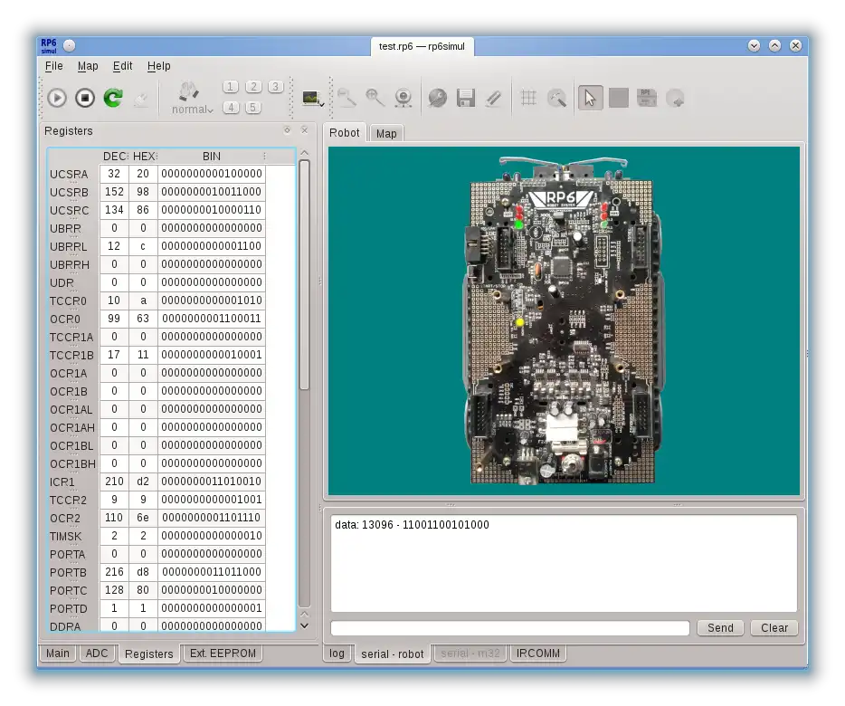 Download web tool or web app rp6simul to run in Linux online