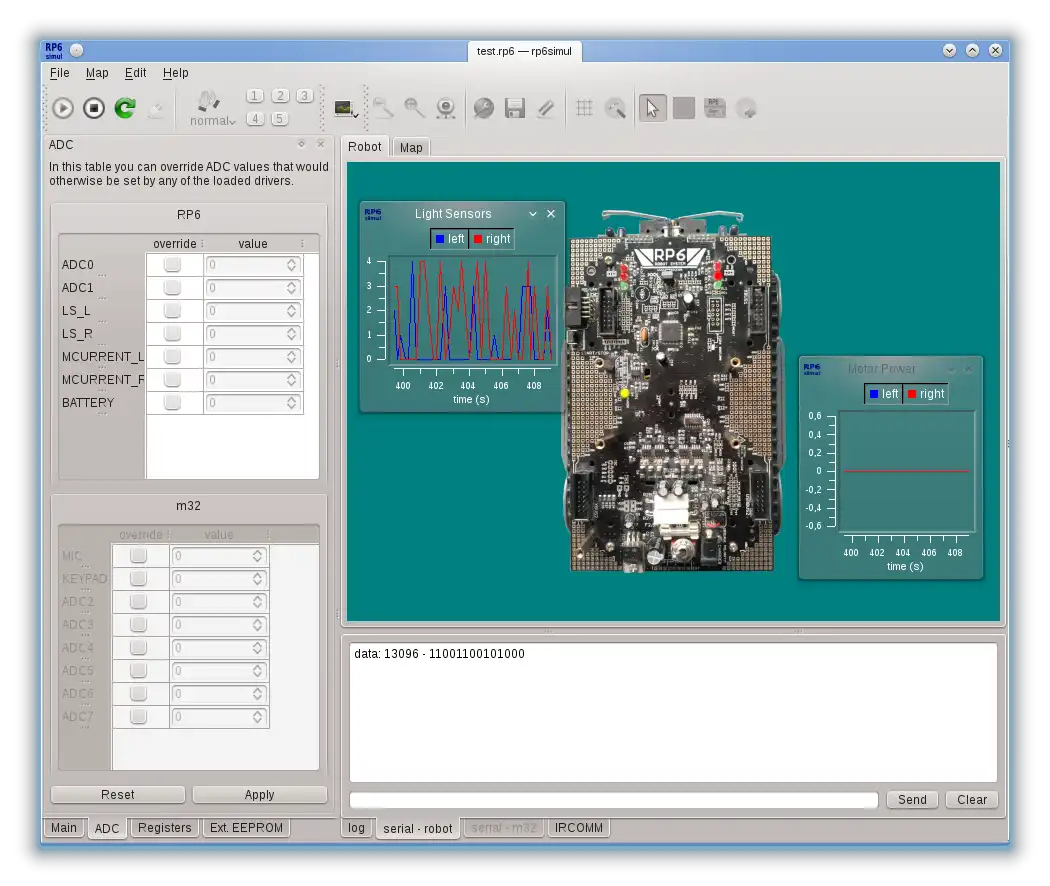 Download web tool or web app rp6simul to run in Linux online