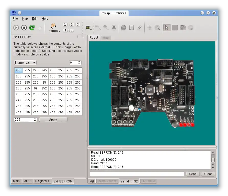 Download web tool or web app rp6simul to run in Linux online