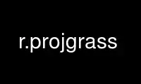 Run r.projgrass in OnWorks free hosting provider over Ubuntu Online, Fedora Online, Windows online emulator or MAC OS online emulator