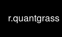 Run r.quantgrass in OnWorks free hosting provider over Ubuntu Online, Fedora Online, Windows online emulator or MAC OS online emulator