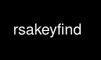 Run rsakeyfind in OnWorks free hosting provider over Ubuntu Online, Fedora Online, Windows online emulator or MAC OS online emulator