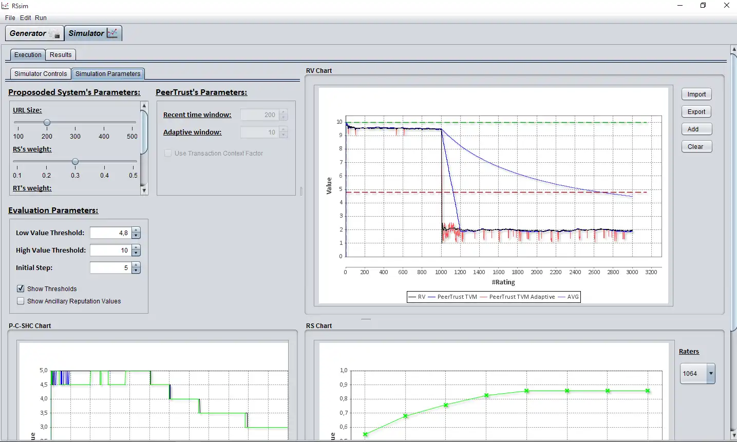 Download web tool or web app RSSceSim