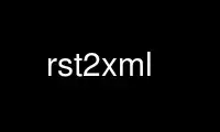 Run rst2xml in OnWorks free hosting provider over Ubuntu Online, Fedora Online, Windows online emulator or MAC OS online emulator