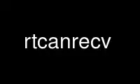 Run rtcanrecv in OnWorks free hosting provider over Ubuntu Online, Fedora Online, Windows online emulator or MAC OS online emulator