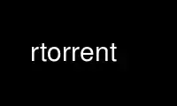 Uruchom rtorrent w darmowym dostawcy hostingu OnWorks przez Ubuntu Online, Fedora Online, emulator online Windows lub emulator online MAC OS