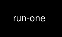 Run run-one in OnWorks free hosting provider over Ubuntu Online, Fedora Online, Windows online emulator or MAC OS online emulator