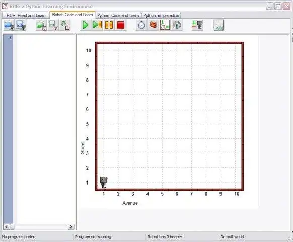 Download web tool or web app RUR: a Python Learning Environment