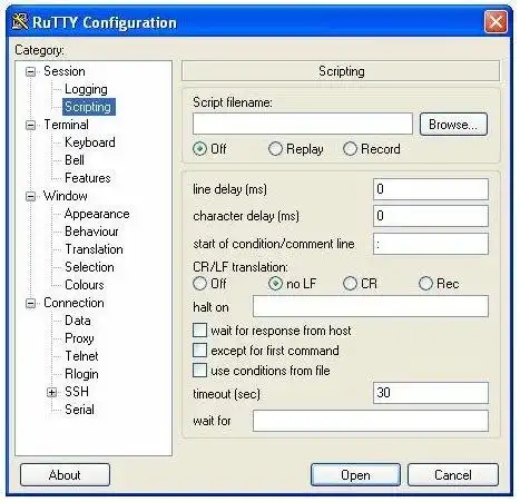 Download web tool or web app RuTTY