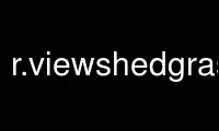 Esegui r.viewshedgrass nel provider di hosting gratuito OnWorks su Ubuntu Online, Fedora Online, emulatore online Windows o emulatore online MAC OS
