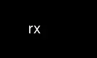 Run rx in OnWorks free hosting provider over Ubuntu Online, Fedora Online, Windows online emulator or MAC OS online emulator