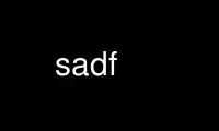 Run sadf in OnWorks free hosting provider over Ubuntu Online, Fedora Online, Windows online emulator or MAC OS online emulator