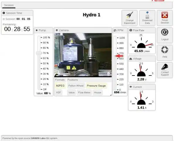 Download web tool or web app SAHARA Labs