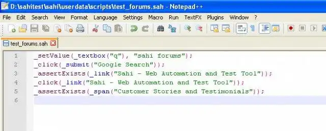 Download web tool or web app Sahi - Web Automation and Test Tool