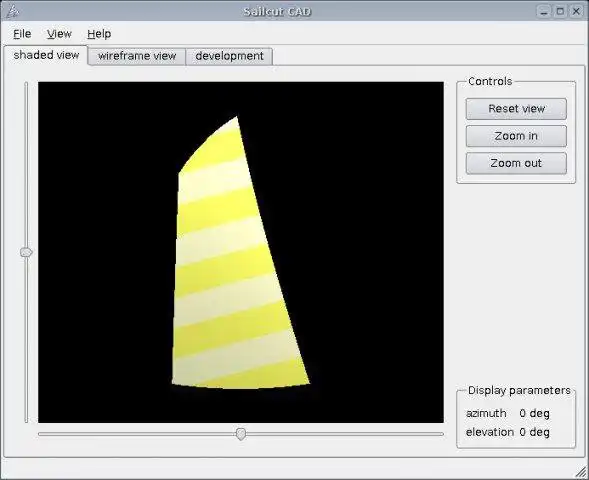 Download web tool or web app Sailcut CAD to run in Linux online