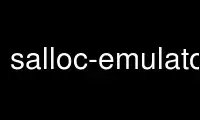 Run salloc-emulator in OnWorks free hosting provider over Ubuntu Online, Fedora Online, Windows online emulator or MAC OS online emulator