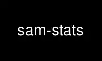 Run sam-stats in OnWorks free hosting provider over Ubuntu Online, Fedora Online, Windows online emulator or MAC OS online emulator