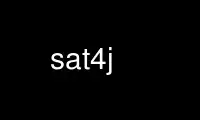 Run sat4j in OnWorks free hosting provider over Ubuntu Online, Fedora Online, Windows online emulator or MAC OS online emulator