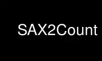 Run SAX2Count in OnWorks free hosting provider over Ubuntu Online, Fedora Online, Windows online emulator or MAC OS online emulator