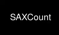 Run SAXCount in OnWorks free hosting provider over Ubuntu Online, Fedora Online, Windows online emulator or MAC OS online emulator