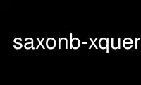 Führen Sie saxonb-xquery im kostenlosen Hosting-Anbieter OnWorks über Ubuntu Online, Fedora Online, den Windows-Online-Emulator oder den MAC OS-Online-Emulator aus