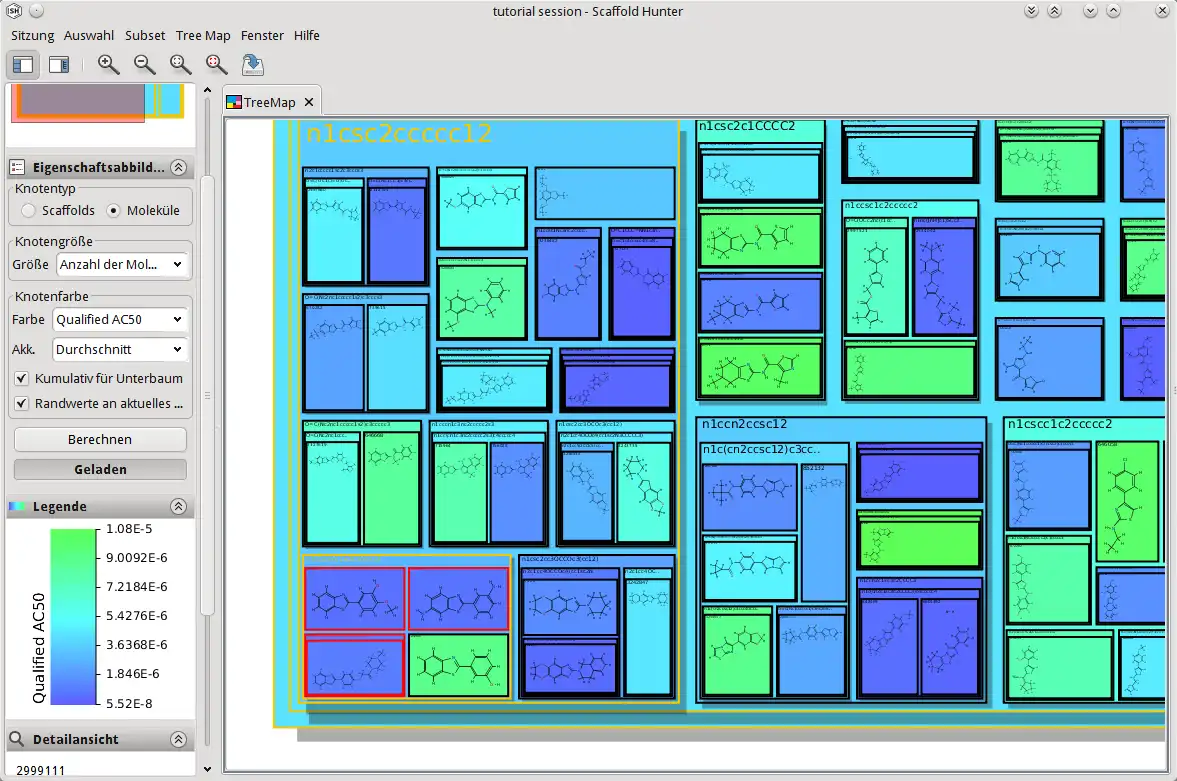 Download web tool or web app Scaffold Hunter to run in Windows online over Linux online