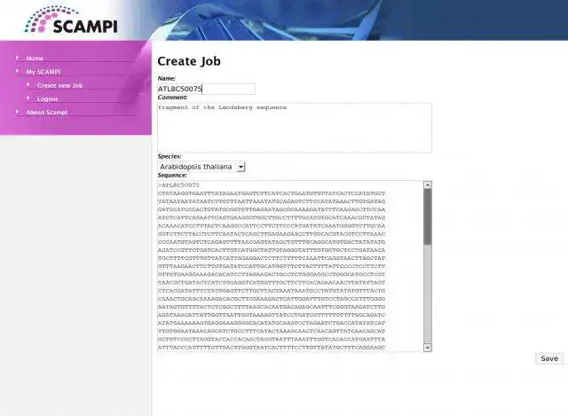 Download web tool or web app SCAMPI: molecular marker identification to run in Windows online over Linux online