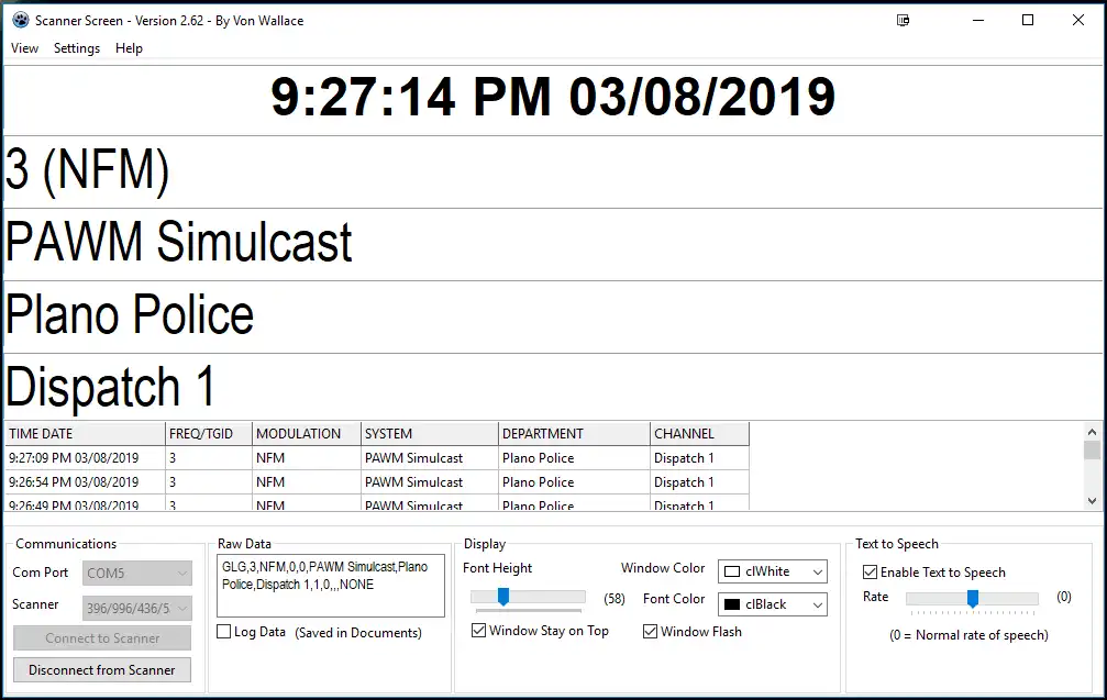 Download web tool or web app Scanner Screen