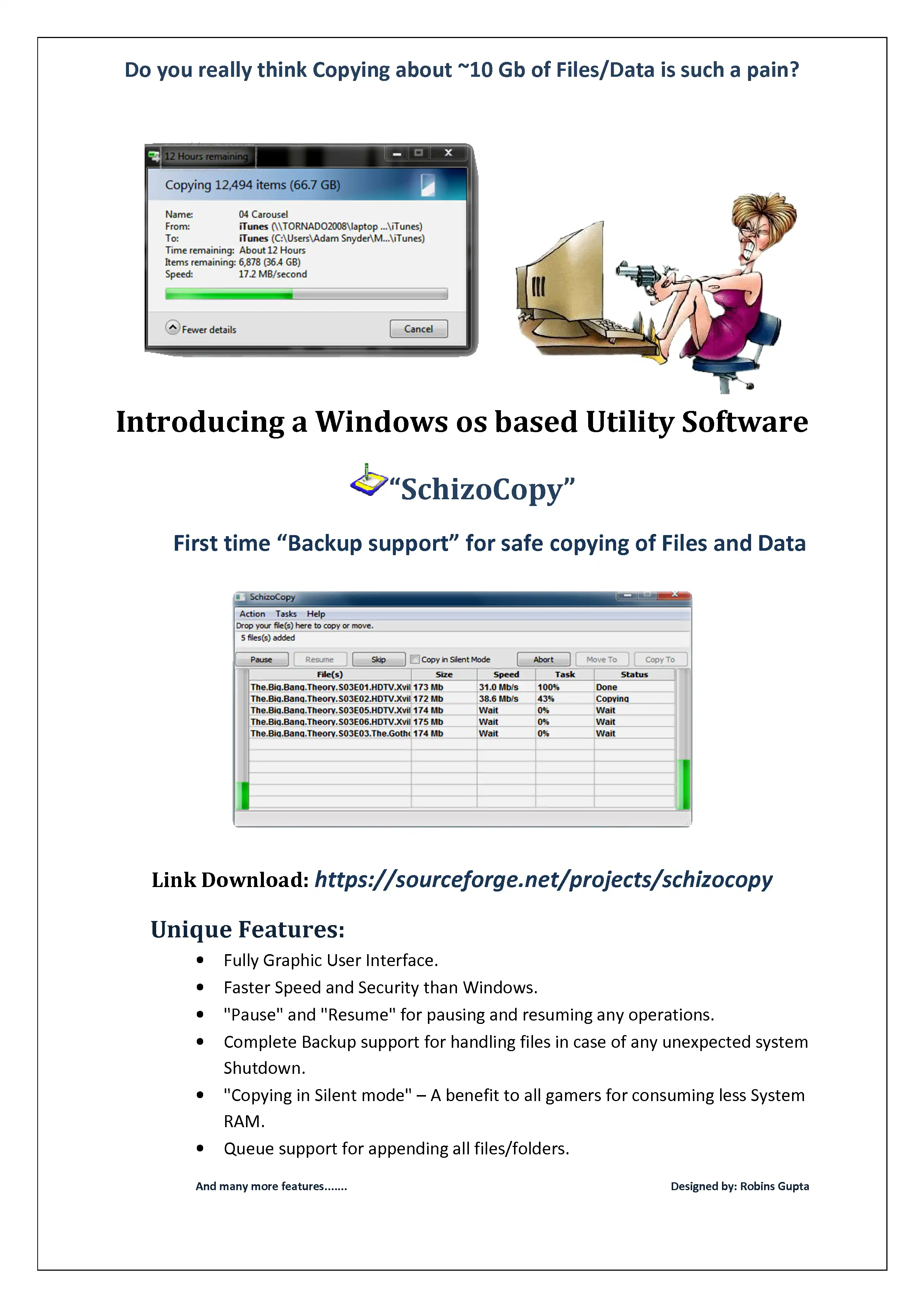 Download web tool or web app SchizoCopy