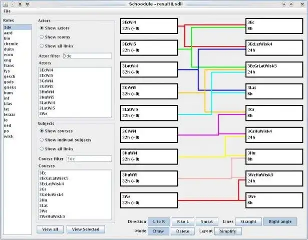 Download web tool or web app Schoodule