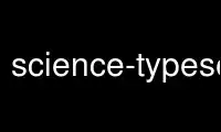 Run science-typesetting in OnWorks free hosting provider over Ubuntu Online, Fedora Online, Windows online emulator or MAC OS online emulator