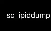 Run sc_ipiddump in OnWorks free hosting provider over Ubuntu Online, Fedora Online, Windows online emulator or MAC OS online emulator