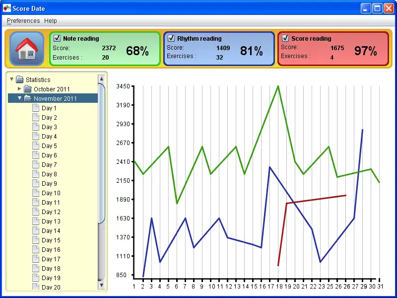 Download web tool or web app ScoreDate