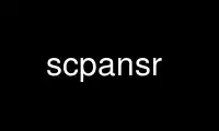 Run scpansr in OnWorks free hosting provider over Ubuntu Online, Fedora Online, Windows online emulator or MAC OS online emulator