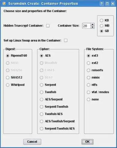 Download web tool or web app ScramDisk 4 Linux