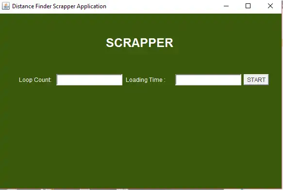 Download web tool or web app Scrapper