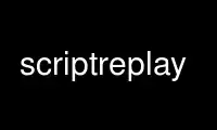 Run scriptreplay in OnWorks free hosting provider over Ubuntu Online, Fedora Online, Windows online emulator or MAC OS online emulator