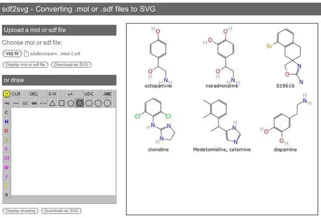 Download web tool or web app sdf2svg to run in Linux online