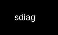 Run sdiag in OnWorks free hosting provider over Ubuntu Online, Fedora Online, Windows online emulator or MAC OS online emulator