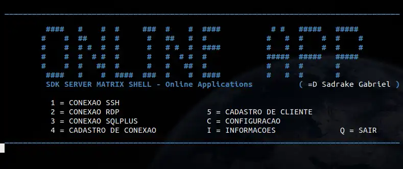 Download web tool or web app SDK Server Matrix Shell