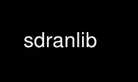 Run sdranlib in OnWorks free hosting provider over Ubuntu Online, Fedora Online, Windows online emulator or MAC OS online emulator