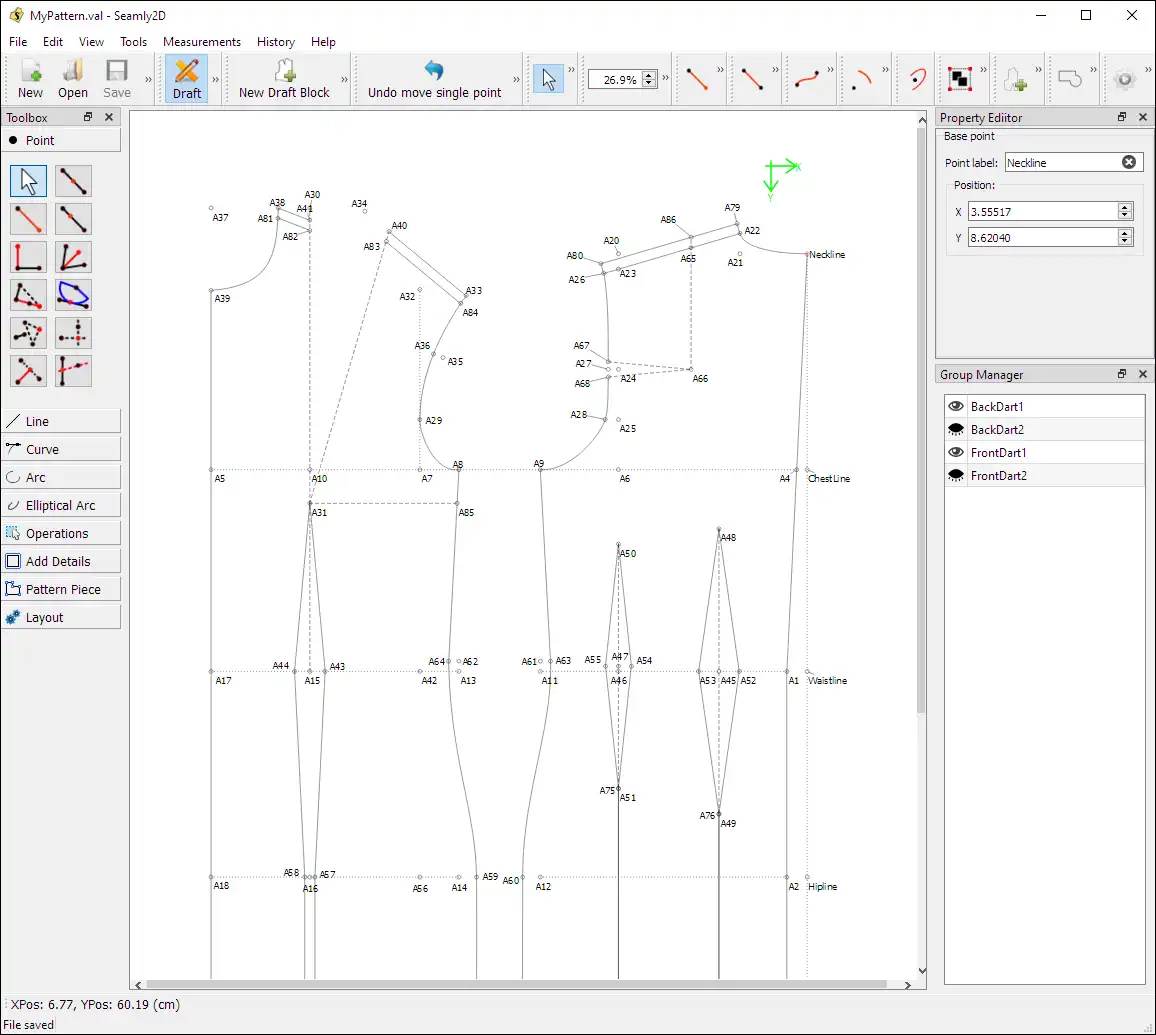 Download web tool or web app Seamly2D