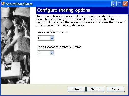 Download web tool or web app Secret Sharp